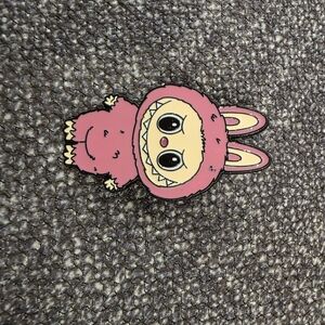 Pink Bunny Enamel Pin